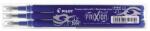 Pilot Tollbetét roller PILOT Frixion Clicker/Ball radírozható 0, 35 mm kék 3 darabos (BLS-FR-7-L-S3)