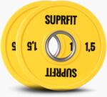 SUPRFIT Mini súlytárcsa (pár) 1, 5 KG sárga Súlytárcsa
