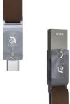 ADAM elements ROMA Series 64GB USB-C/USB3.0 Flash Drive, szürke