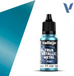 Acrylicos Vallejo VALLEJO TRUE METALLIC 77.132 Türkizmetál akril airbrush festék 18 ml () (577132)