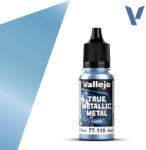 Acrylicos Vallejo VALLEJO TRUE METALLIC 77.110 Kékmetál akril airbrush festék 18 ml () (577110)