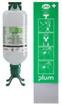  Plum DUO szemkimosó állomás, 1000mL Plum DUO szemkimosó + falitartó + piktogram