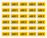  400 V, vinil öntapadó, 20x10