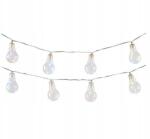 Swe Fényfüzér 15 lámpa napelemes Bulb Led 4, 8m szürkület érzékelő fénylánc (swe_014461_gabB_mag)