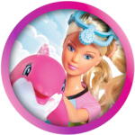 Simba Toys Papusa Simba Steffi Love Dolphin Fun 29 cm cu delfin si accesorii Papusa