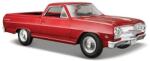 Maisto 1965 Chevrolet El Camino, metál piros (090159319771) (090159319771)