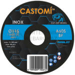  CASTOMÍ INOX vágókorong 115x1, 0x22, 2 A60S-BF
