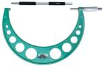 INSIZE Micrometru mecanic exterior Insize 225, 250mm, rezolutie 0, 01mm, precizie + -5 m, cu clichet (3203-250A)