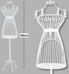  Fém próbababa - fehér 160cm - kosarbolt