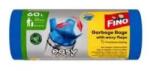 FINO Szemeteszsák köthető füles 60 literes 20 db/tekercs Easy Pack Fino kék - suplix