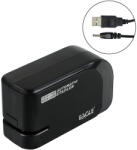 EAGLE Tűzőgép elektromos 20lap, 24/6 és 26/6 elemmel és USB kábelel is működtethető fekete EAGLE EG-1610 (65660) - irodaszerpiac