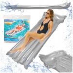 Bestway Felfújható strandmatrac uszodába vízhez Bestway 44013 szürke 90kg (KX4999)