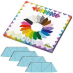 CreativaMente utántöltő , 3D origami készlethez, égkék