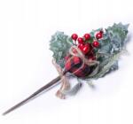 Dalia-RP Pikk-pakk ág gyümölcsökkel és ajándékkal 30cm karácsonyi dekoráció (gałązka stroik)