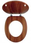 FERRO WC-ülőke sötét tölgyfa, furnéros Mdf (WC/DUB2)