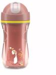 Chicco Canuta sport termorezistenta roz cu pai 14 luni+, 266ml, Chicco