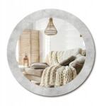  Kerek fali tükör, fi 70cm, beton textúra, üveg keretben (010090550100300020865)