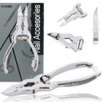 Imaniq Fogó fogó vastag benőtt köröm bőrvágó olló (IM-961-6,5-SLV-POL)