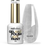 Clavier Gel Polish & Art Paint Silver Sheen, 8ml