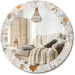  Kerek fali tükör, fi 70cm, terasz stílus (010090550100300072588)