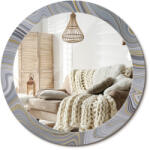  Kerek fali tükör, fi 80cm, Szürke márvány (010090550110300020888)