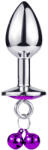 Erotikusjatek. hu Kis Harang Formájú Kerek Anális Dugó színes kővel - erotikusjatek - 2 990 Ft