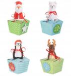 PartyPal Adventi Naptár Állatok Diy dobozok (350536)