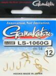 Gamakatsu 14 x Gamakatsu akasztó LS-1060G No. 12 Made In Japan (LS-1060G-12)