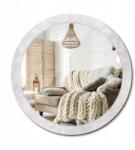  Modern Loft függő tükör, fi 90cm, Rococo textúra (010090550120300072592)