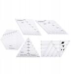  Vonalzó Patchworkhöz És Quiltinghez 5DB (1216200061711)