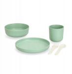 Zeller Gyerek edénykészlet, 5 részes, Pet, zsálya, 18 x 18 x 9, 5 cm (14746)