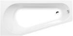 SAPHO Polysan Projekta 160x80x46 cm left white (20111)