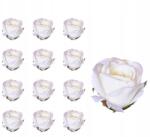 Dalia-RP Rózsa fej krémszínű 12db-os művirág nád (sztcuzne kwiaty wyrobowe róża)