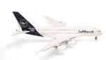 Herpa Repülőgép makett Airbus A380 Lufthansa 1: 200 D-aimk Herpa