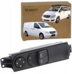 Mertt Mercedes Vito Viano W639 2003-2014 Bal Oldali Visszapillantó Tükör Ablakemelő Kapcsoló Panel