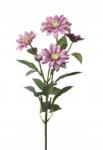 Dalia-RP Krizantém ág, mesterséges, rózsaszín és lila, 72cm magas (sztuczne kwiiaty na grób)