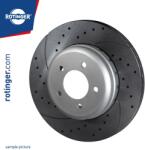 ROTINGER Disc frana ROTINGER GRAPHITE DRILLED & SLOTTED PLUS RT 71014HP-GL T5 (RT 71014HP-GL T5)