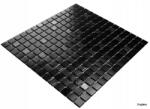 Englass üvegmozaik, fekete, medencékhez, zuhanykabinba, 32.7×32.7cm (b-804/804jcb04)