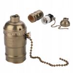  Dekorációs Foglalat E27 Fém, Arany (JY03634-04)