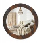  Függő tükör, 70cm, metál rusztikus minta (010090550100300053928)