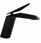 Aqui Fürdőszobai Mosdó Csaptelep Pultra Szerelhető Sorrhe Luxury Csaptelep Fekete Szatén (AQ3000B)