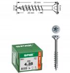 Spax Univerzális csavar, 4×35mm, Wirox, T20, 200db, fához (0191010400353)