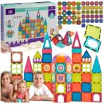 Stator Mágneses építőkockák, nagy panelek, 77 darabos készlet (Z1109)