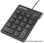 MANHATTAN Numerikus billentyűzet - USB , Fekete (176354) - pixelcomputer