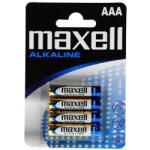 Maxell Elem AAA mikro LR03 alkaline 4 db/csomag, Maxell (723671.04.EU)