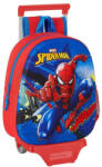 Spiderman 2 Iskolatáska Kerekekkel Spiderman Kék Piros