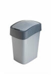Keter Szemetes kuka billenő fedéllel műanyag 25 literes Curver ezüst/szürke (186157)