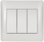 ELMARK Rhyme Hármas Csillárkapcsoló Fehér Metál (11721)