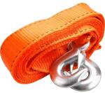 EXTOL PREMIUM 5 év vontató heveder, max. 2800kg; 4m×50mm, 2 db kovácsolt kampóval (8861160)