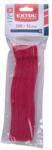 Extol kábelkötegelő 12, 0×200mm 30db, tépőzáras, többször használható (oldható), piros, nylon (8856292) - szerszamshop24